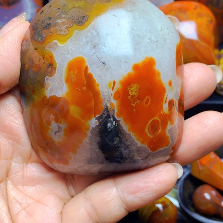 玛瑙/玉髓合金颈饰