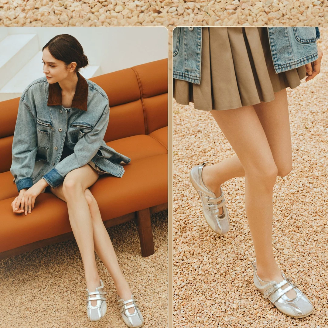 73hours女鞋极速甜心25秋季琥珀流光运动鞋玛丽珍鞋