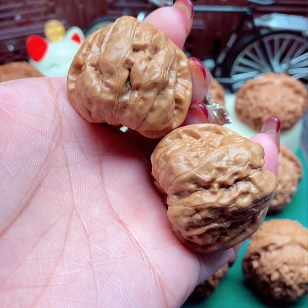 文玩核桃吊坠蛤蟆38已打底