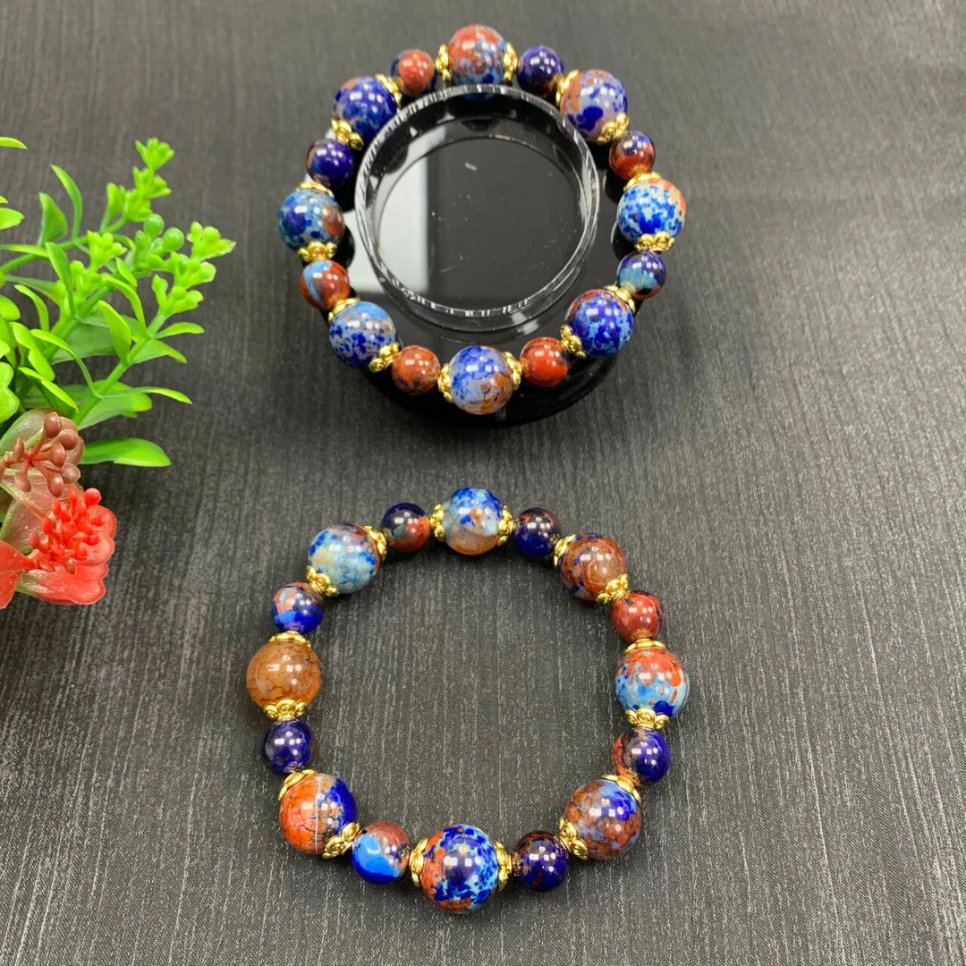 【小天总】TC42037 DIY龙太岁紫苏高端14mm手串 多样性发其一