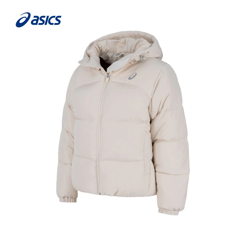 ASICS亚瑟士新款女式运动羽绒夹克保暖舒适反光时尚