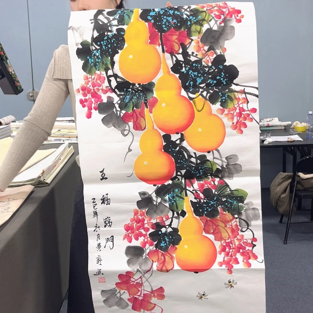 国画国画老师作品