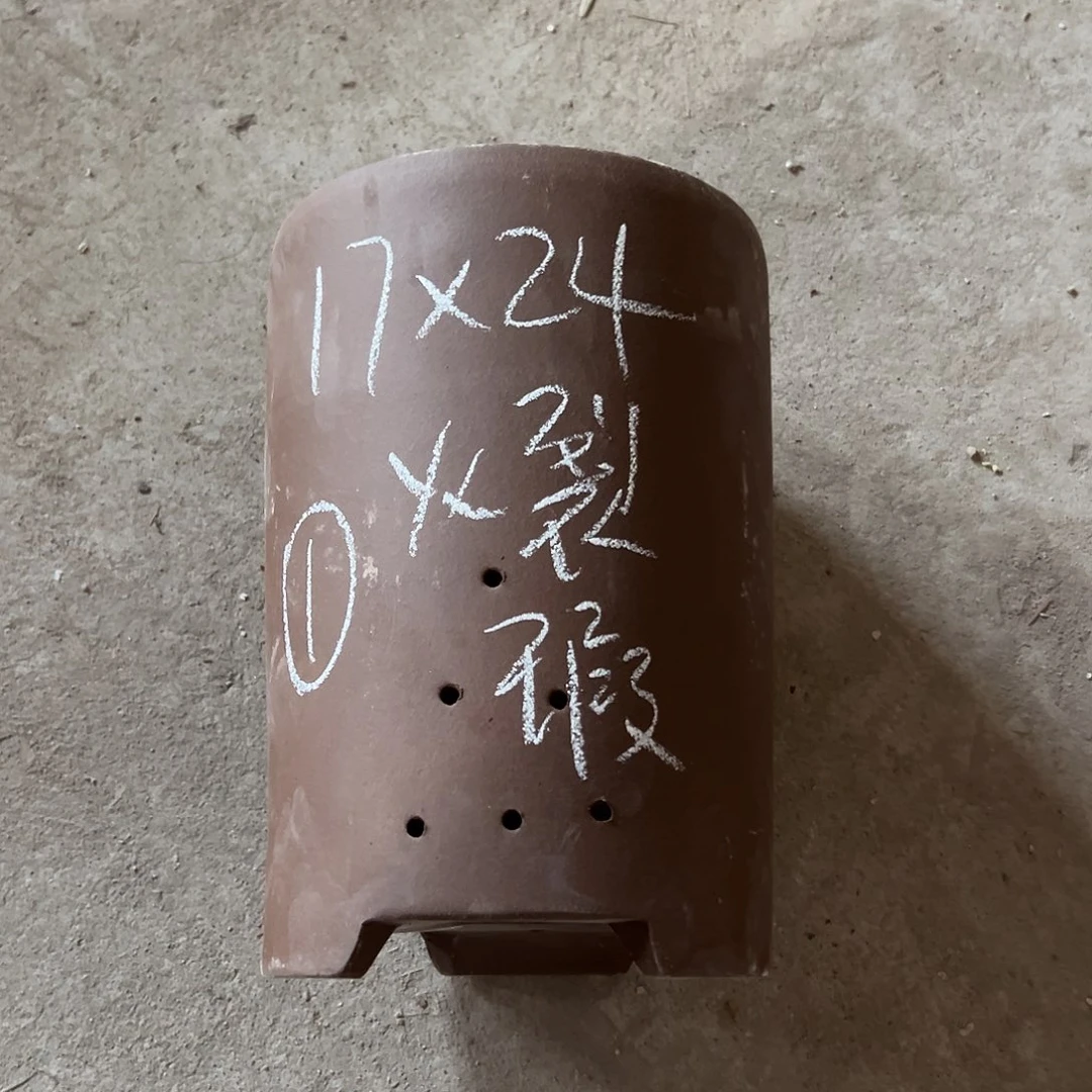 释***然紫砂花盆宜兴紫砂花盆源头