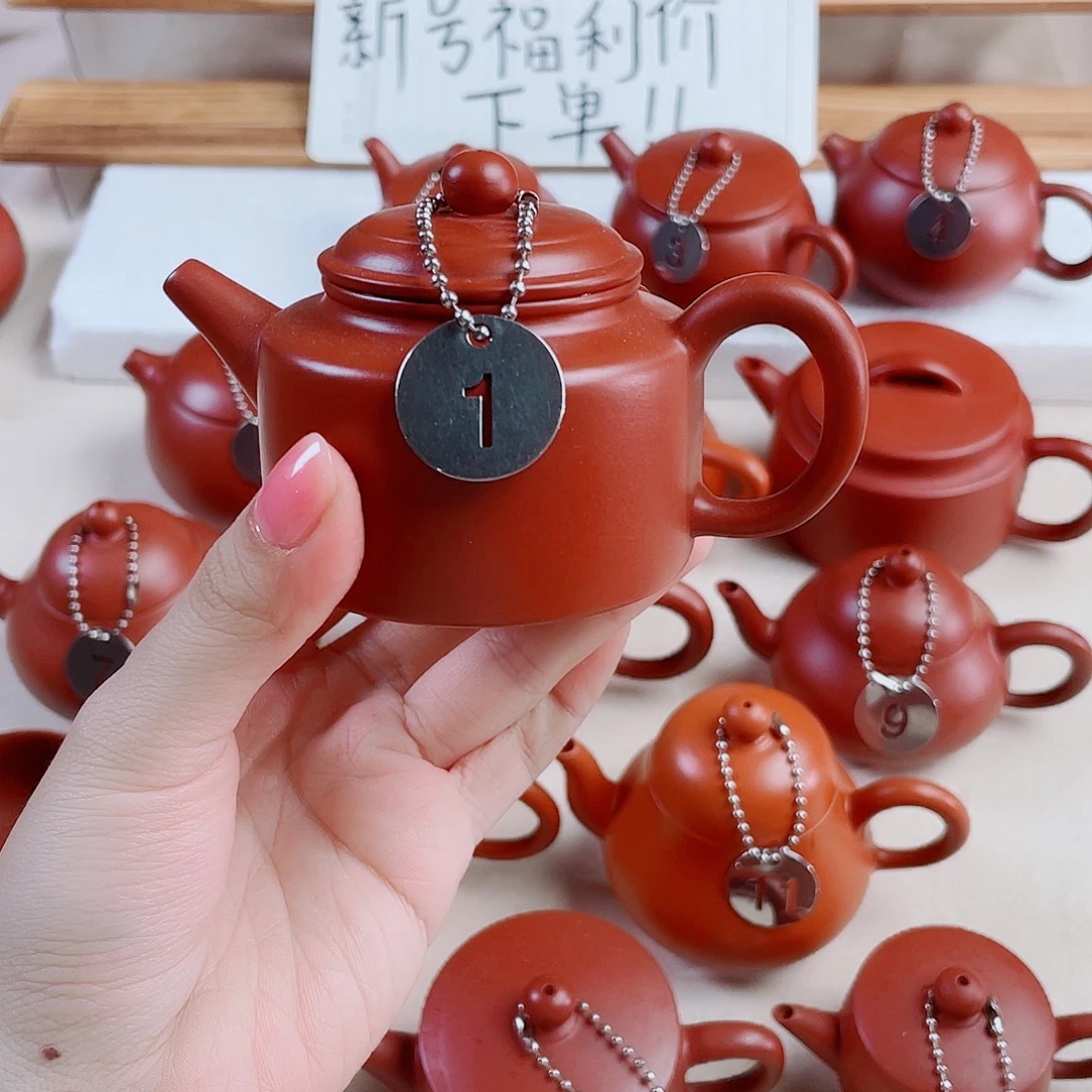 潮州朱泥壶德钟120