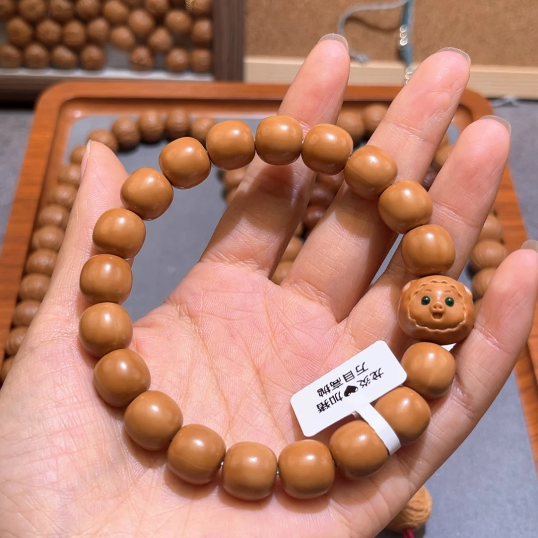小***艺猴头核桃手串龙炎老型