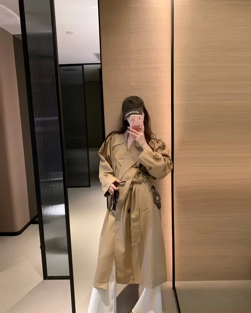 风衣 羊毛外套 小上衣气质网红中长款（仅直播间销售）