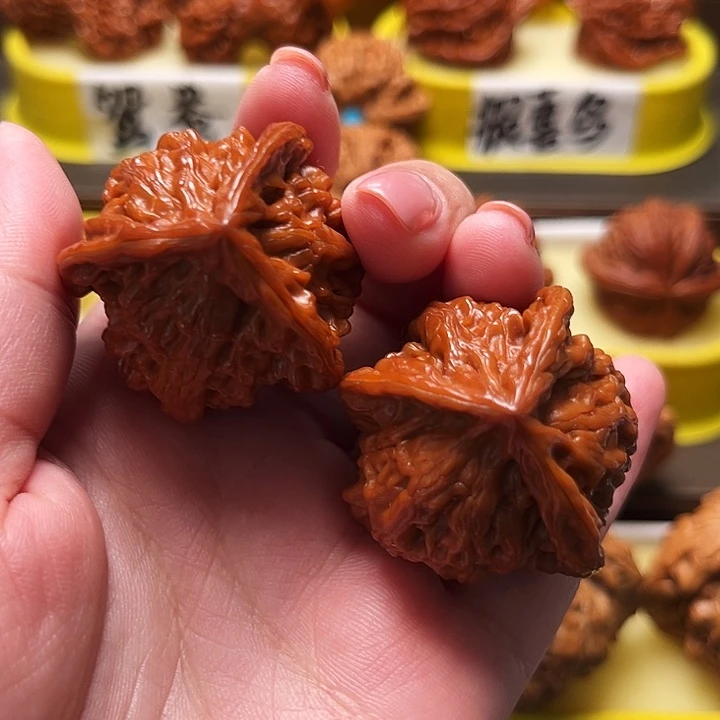吊坠文玩核桃38尺盘山三棱
