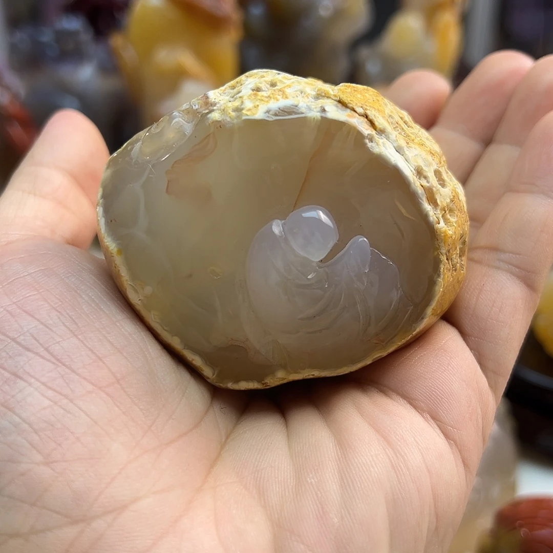 玛瑙/玉髓合金颈饰