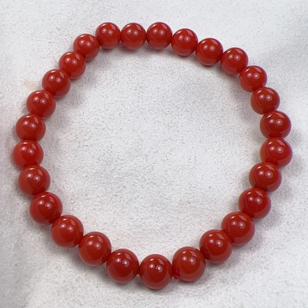 未镶嵌手串南红玛瑙
