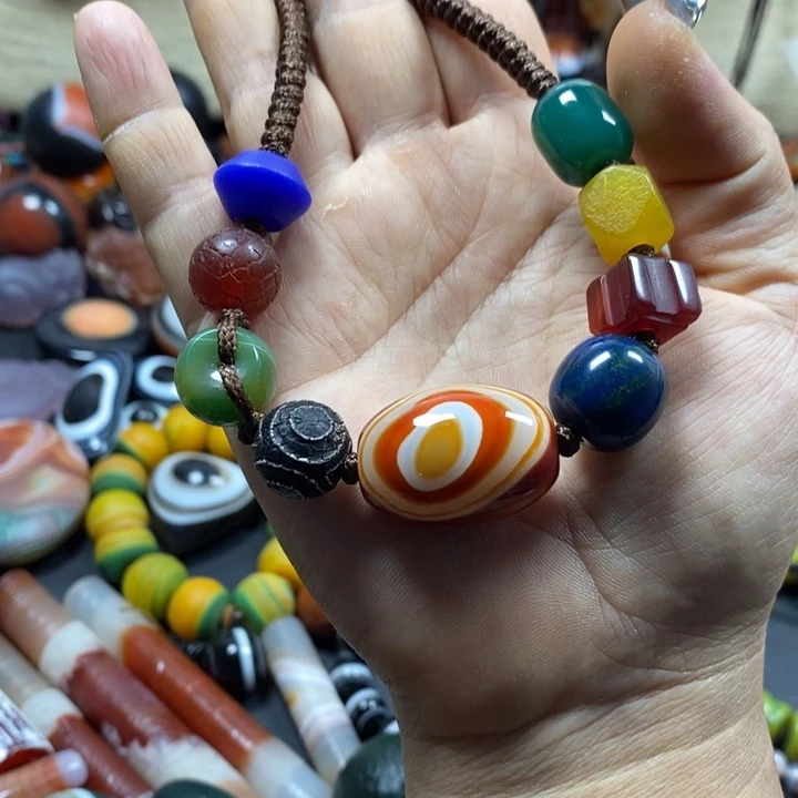 玛瑙/玉髓未镶嵌颈饰