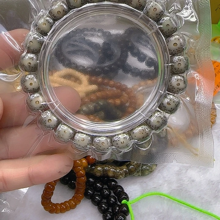 星月菩提手串155高端卡姿兰大眼睛10单圈