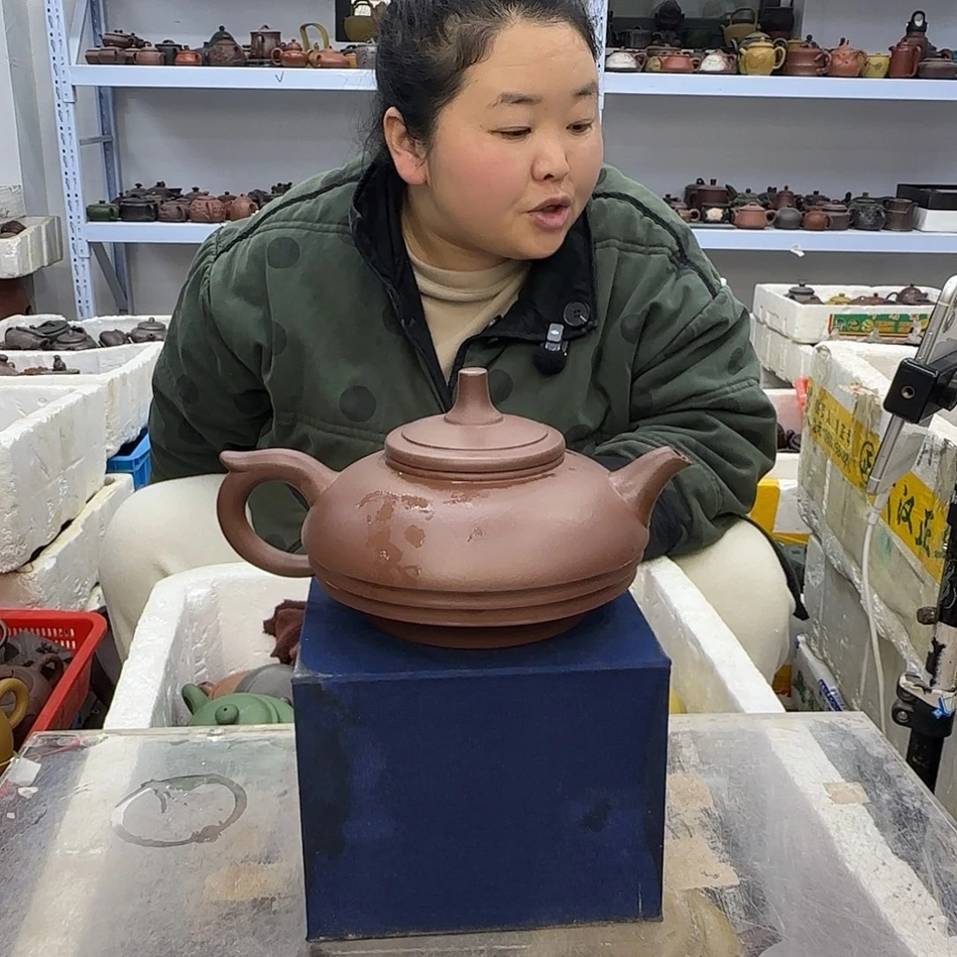 鲁***堂紫砂茶壶宜兴紫砂壶瑕疵处理