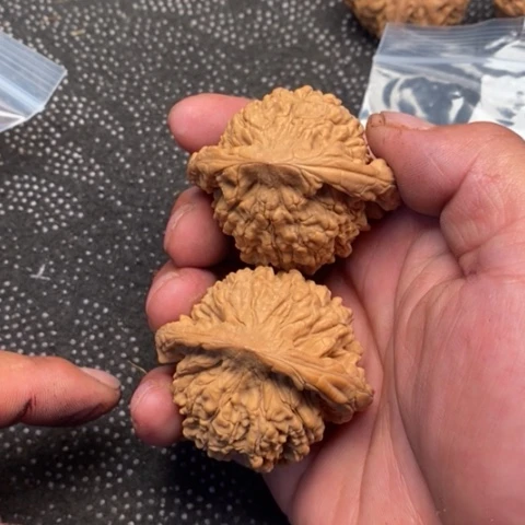 文玩核桃把件官帽20米