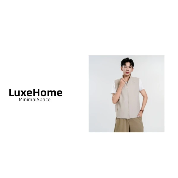 羊毛保暖马甲 S8013