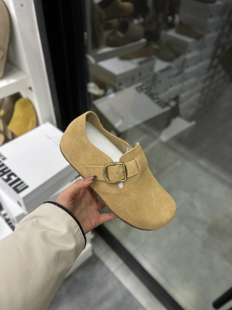 2025早春新款时尚勃肯鞋百搭休闲鞋女鞋潮软底单鞋