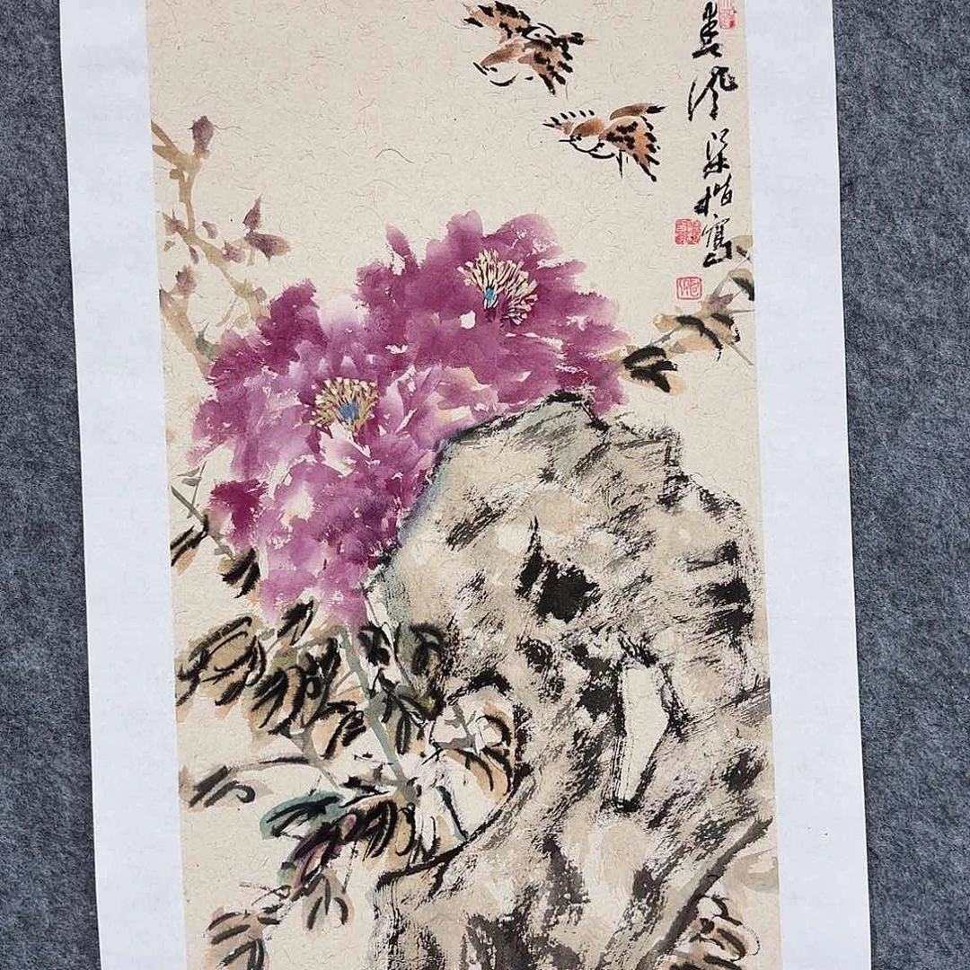 国画国画作品花鸟