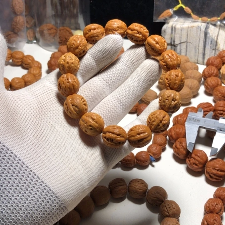 文玩核桃手串Z*k粗筋京八棱