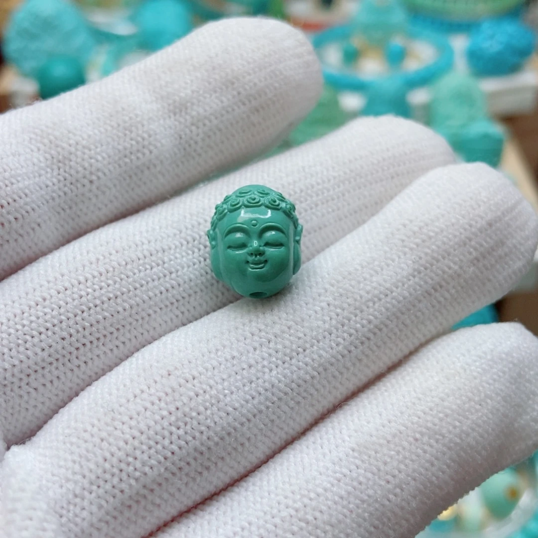 未镶嵌绿松石宝宝佛