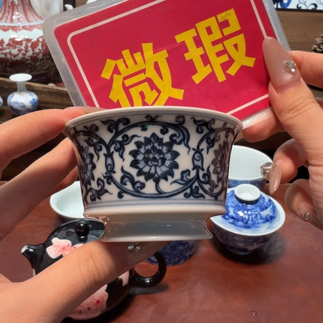 杯景德镇全手绘瓷器