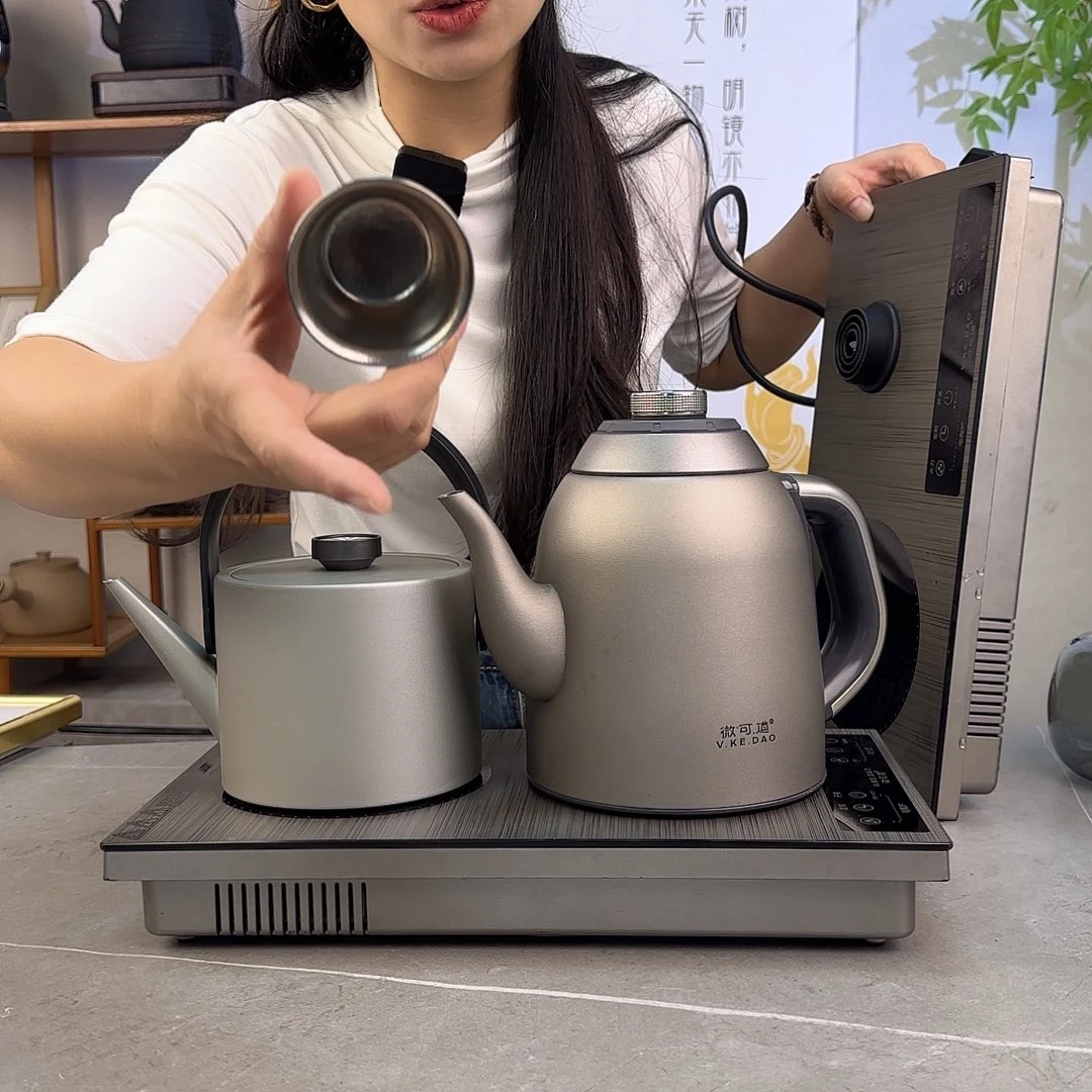 用***7微可道纯钛煮茶器