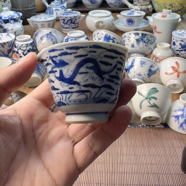 林***~青花瓷器杯子茶具
