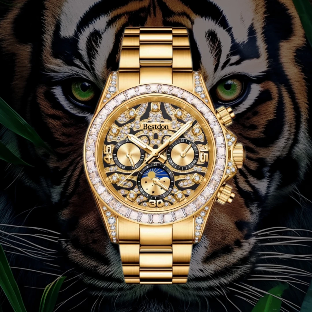 Bestdon金老虎迪全自动机械男表防水全自动机械男士手表百搭HM