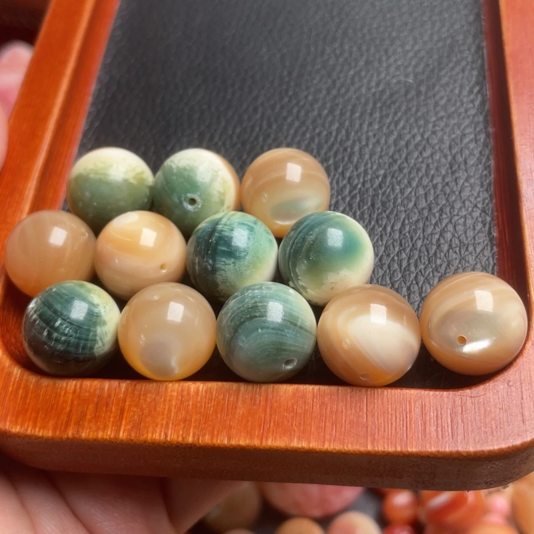 一***非珐琅非金属14.5mm海螺珠