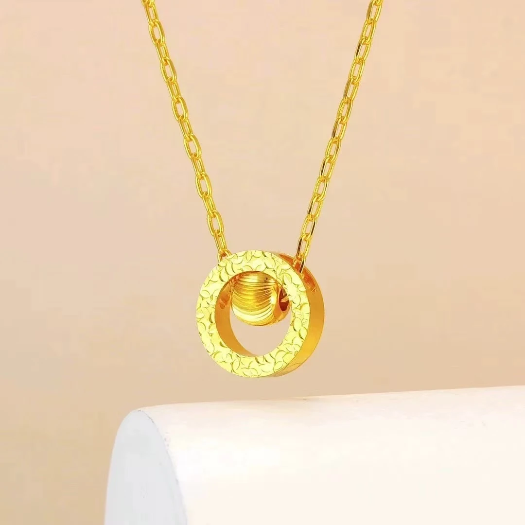 锤纹猫眼光转项链其他工艺饰品