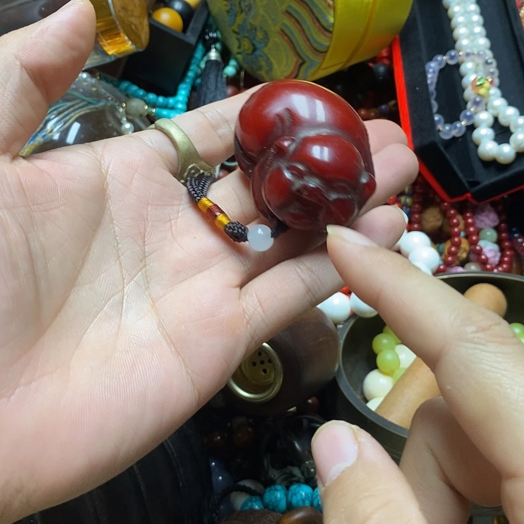 滴血莲花菩提吊坠