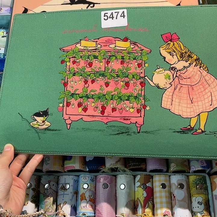 织绣A5活页不加纸5474