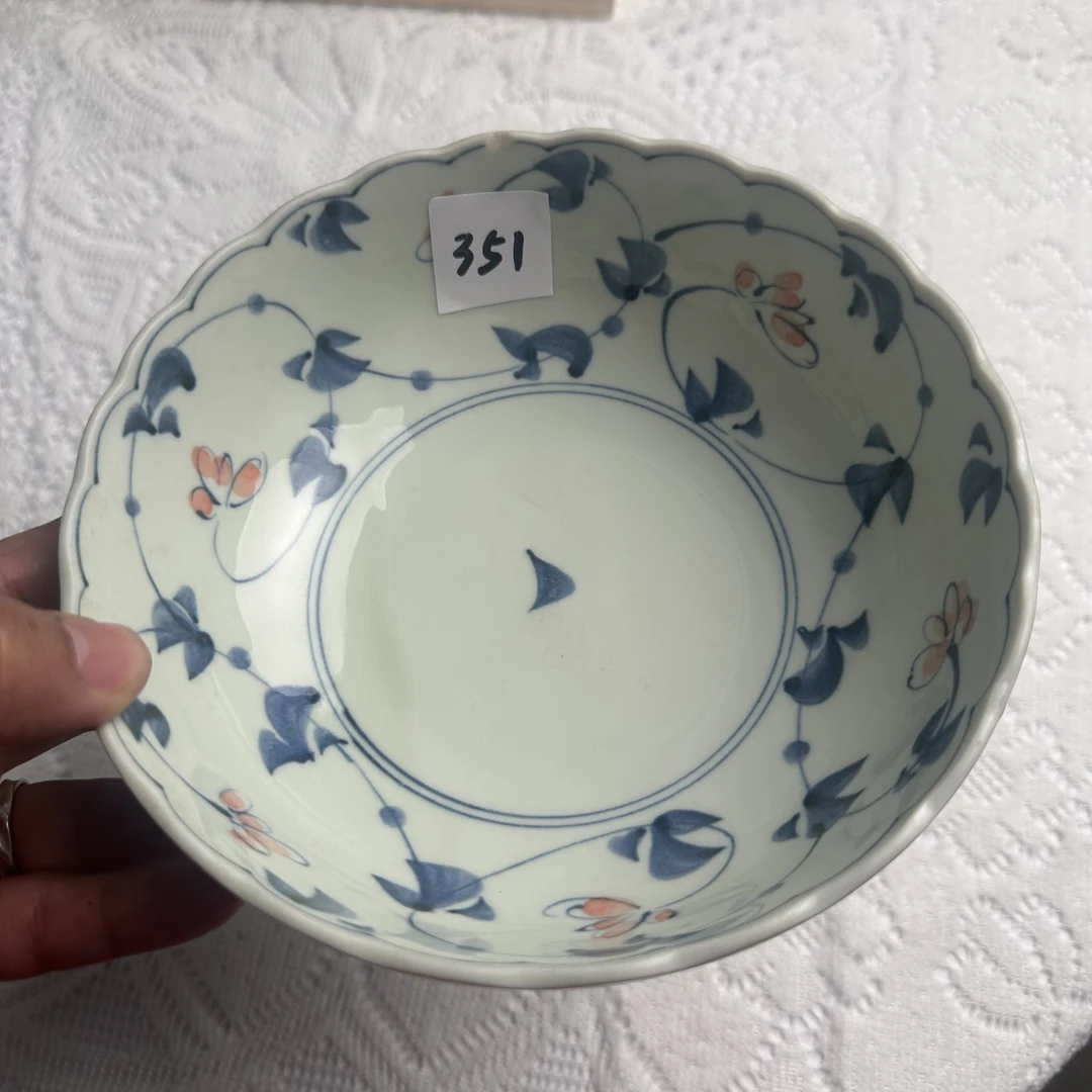 351号全网孤品高端中古日瓷回流 香兰社 深川制 九谷 濑户烧古董