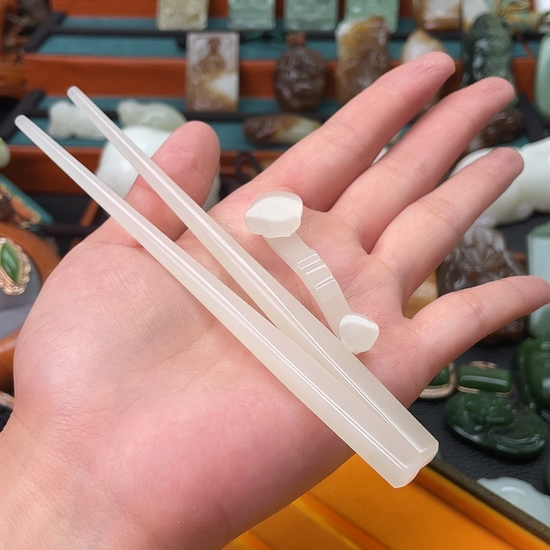 和田玉未镶嵌摆件