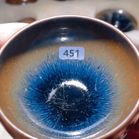 茶盏原矿原釉柴烧建盏