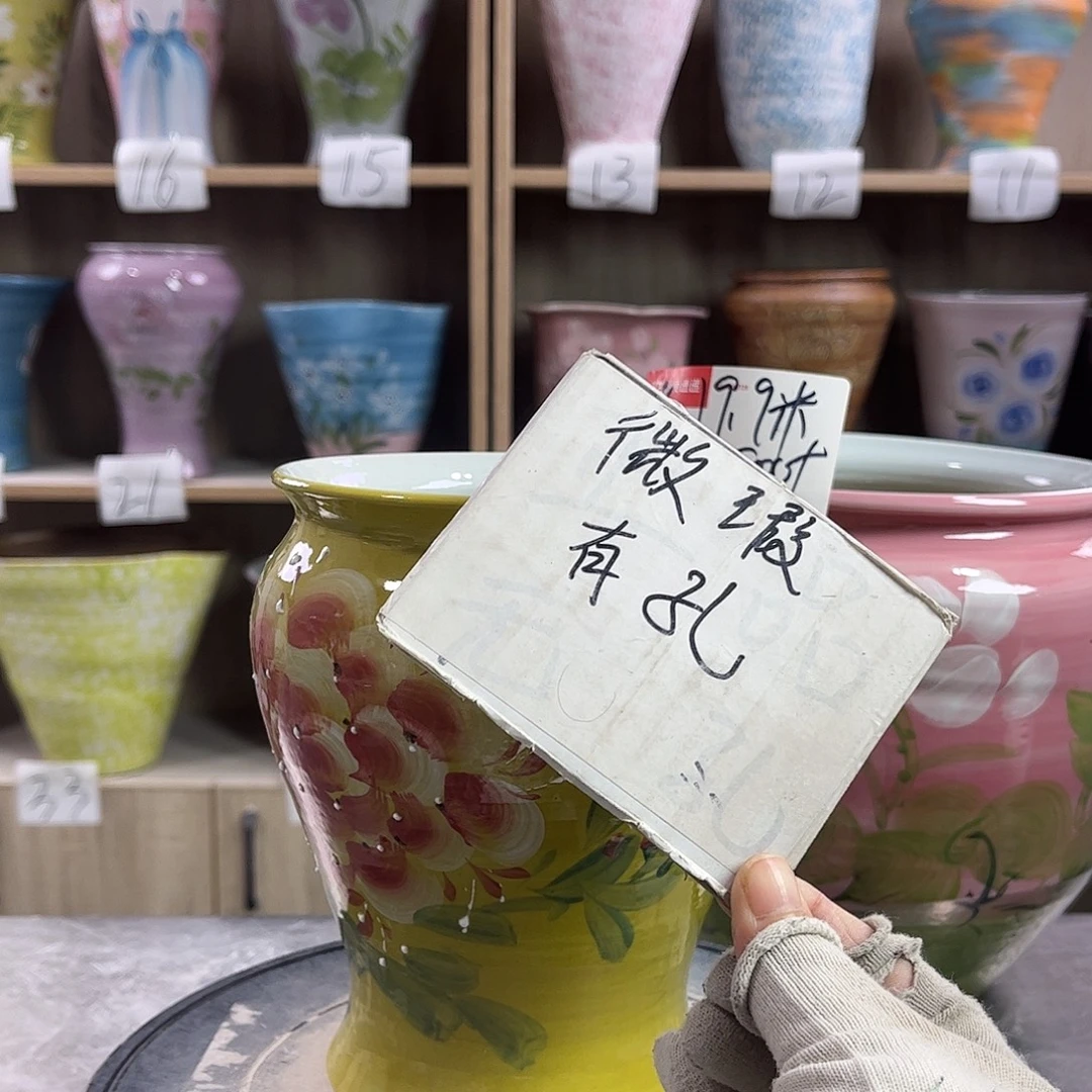 景德镇陶瓷花盆花盆