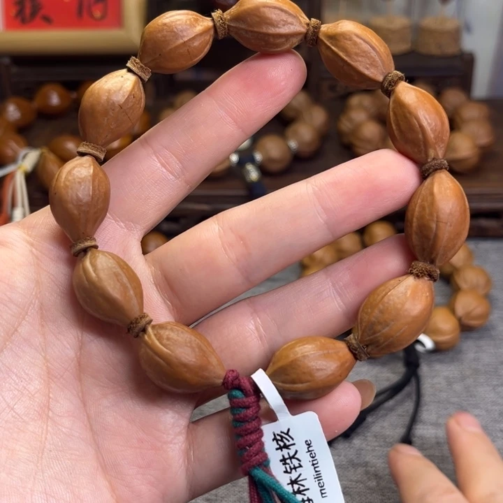 橄榄核手串/手链梅林铁核1.5*2.4