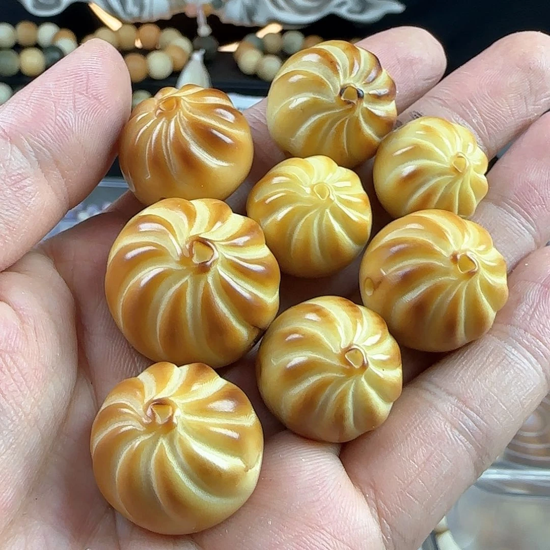 菩提根/象牙果吊坠瑕疵包子3颗有裂