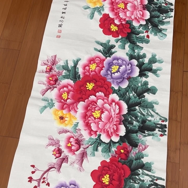 国画纯手绘手工国画作品福利价格180/68