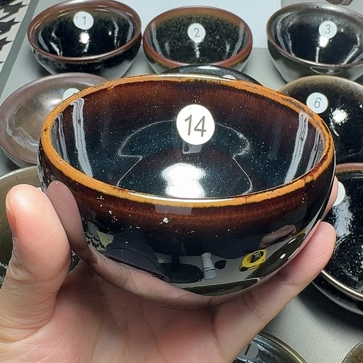 茶盏14 坚记茶盏摆件