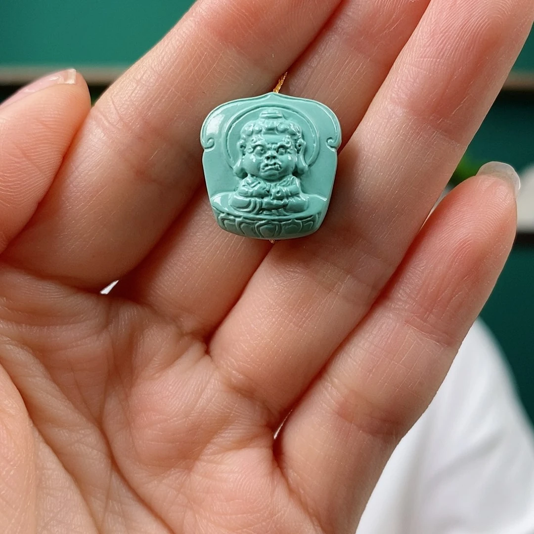 未镶嵌绿松石珠宝奇石