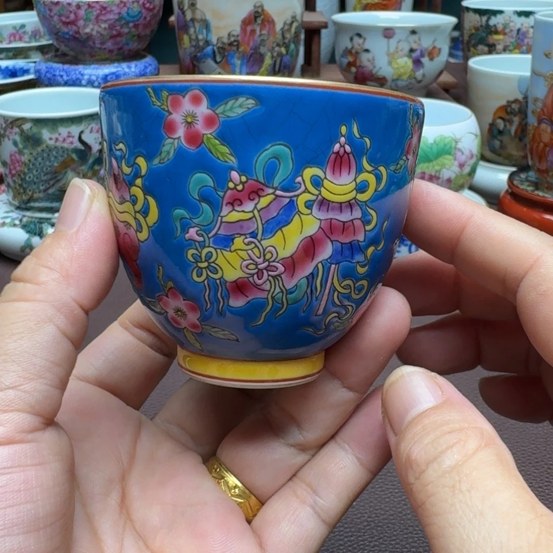 景德镇手工手绘展示