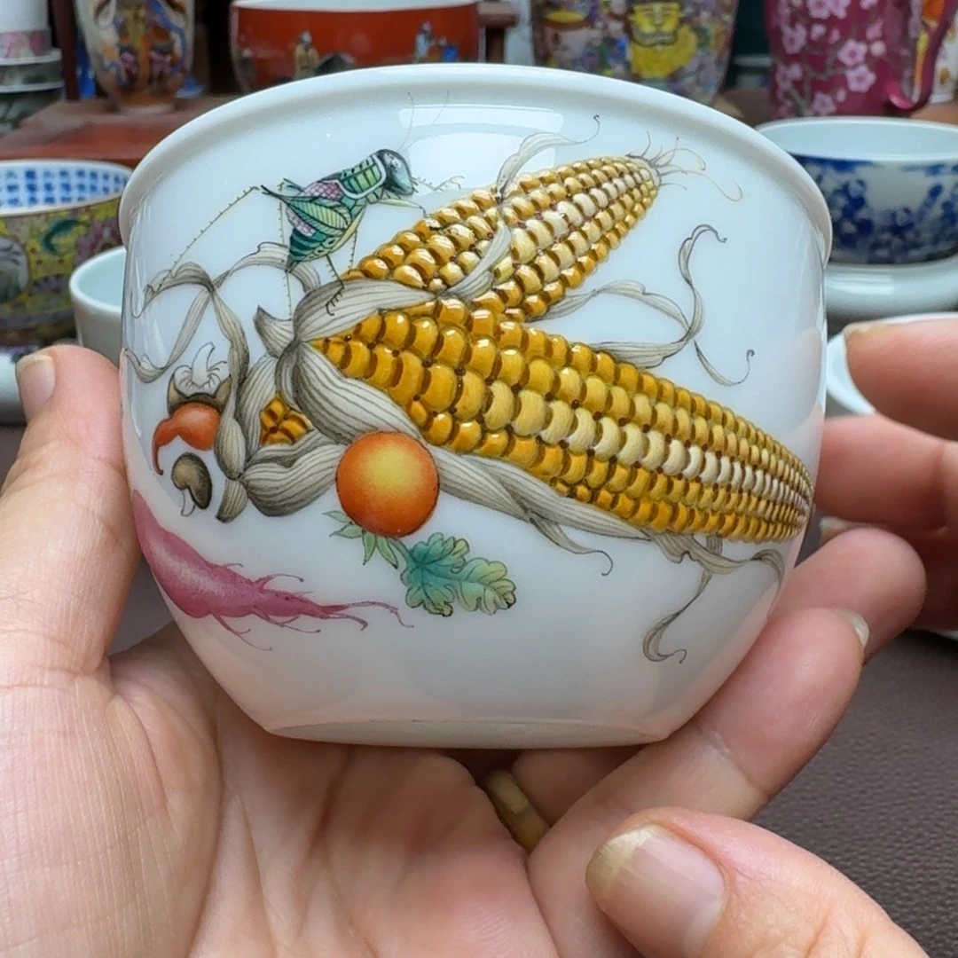 景德镇手工手绘展示