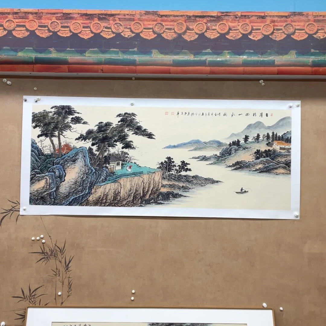 国画手绘国画精品仿古山水