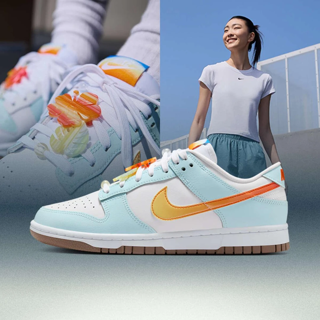 耐克｜DUNK LOW  低帮轻便 运动休闲 女子板鞋IB8877-191