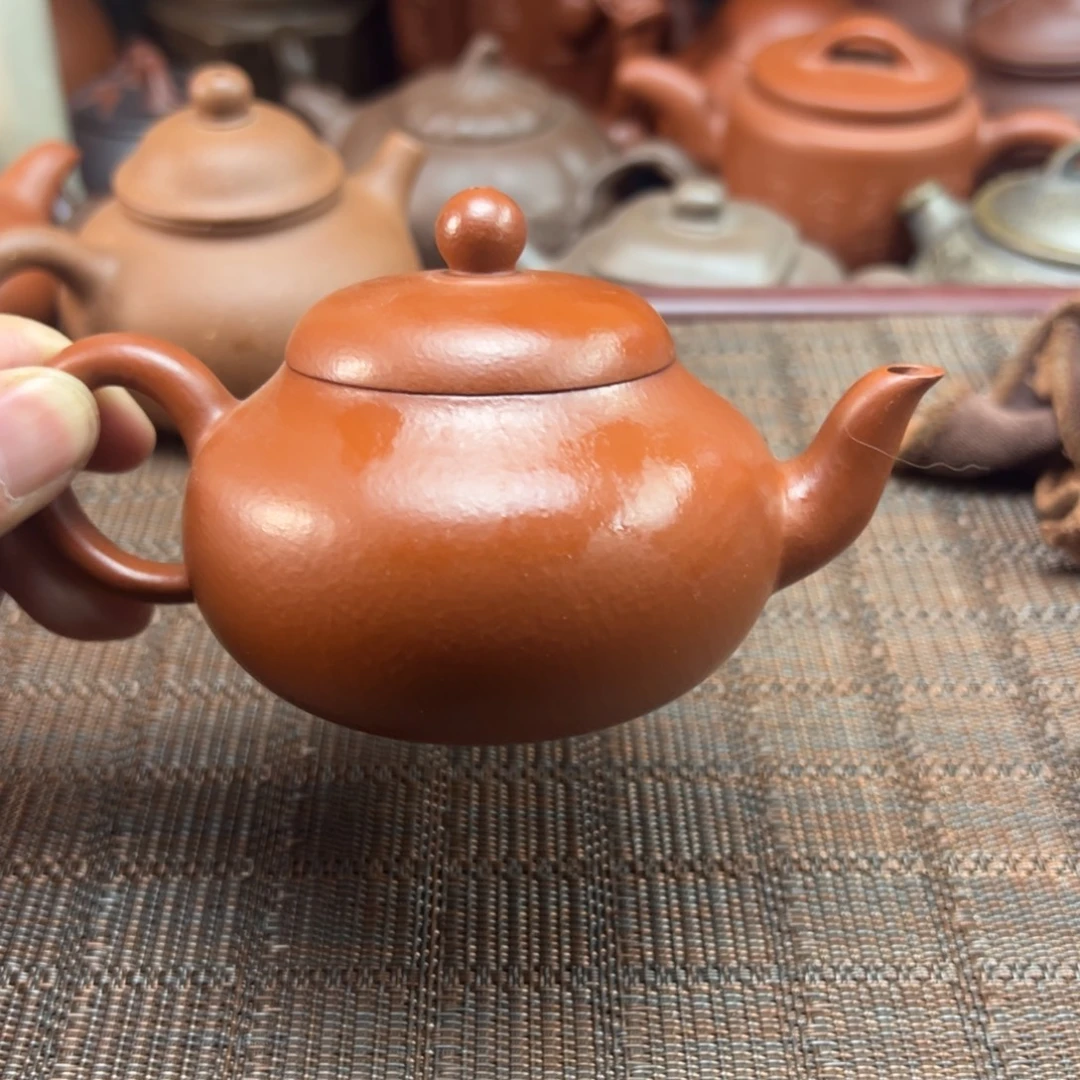 紫砂茶壶宜兴原矿紫砂壶180毫升容量