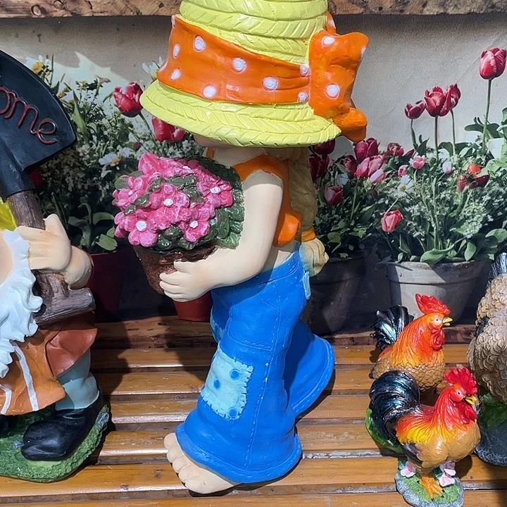 摆件花园摆件红红火火