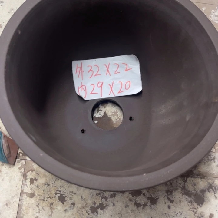 鸡*哥紫砂花盆破损包赔