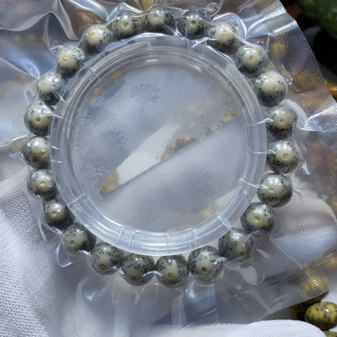 手串星月菩提石玉10圆