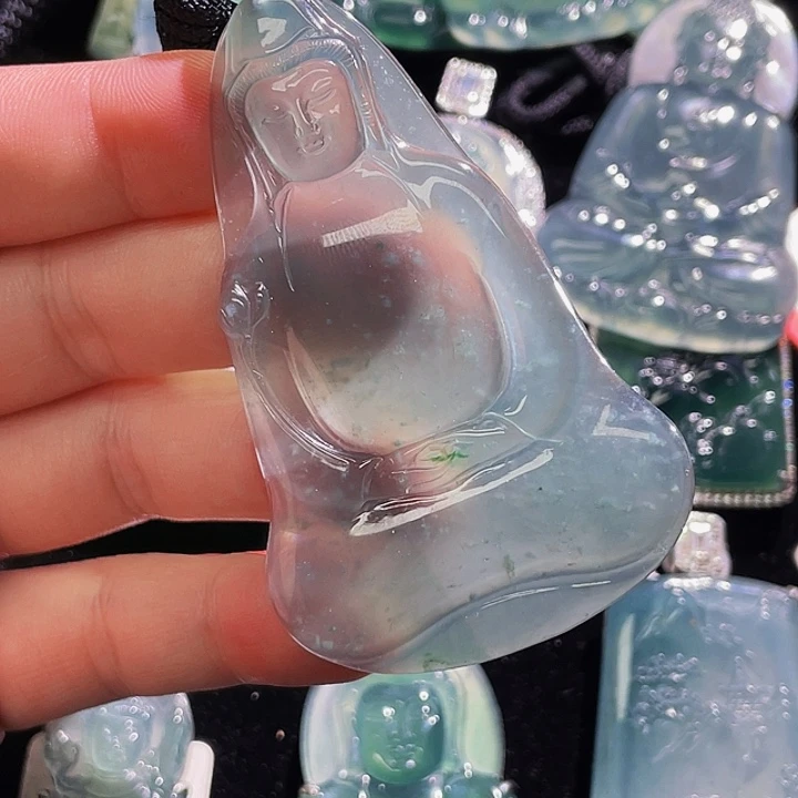 翡翠颈饰未镶嵌58，