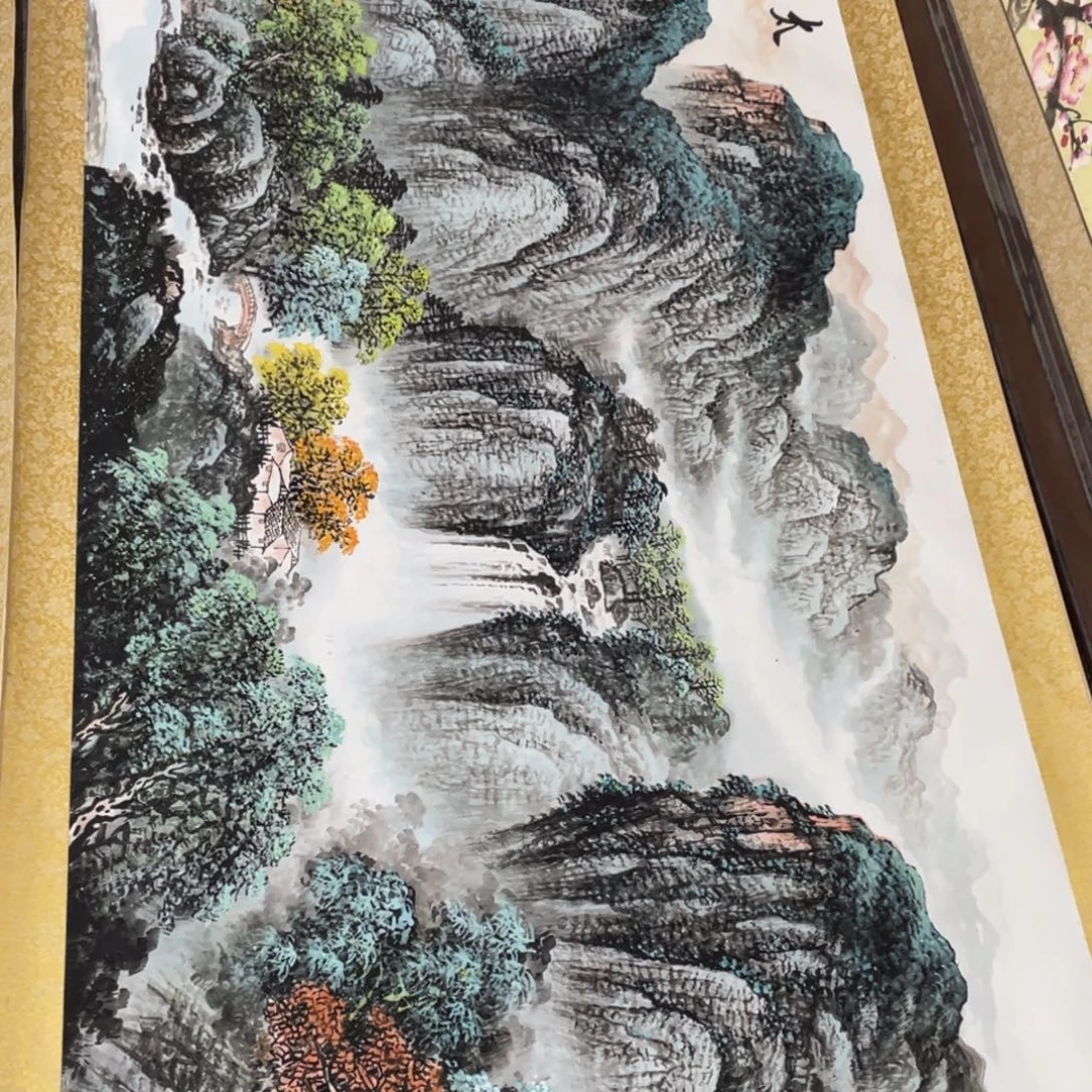 国画老师手笔手绘作品n