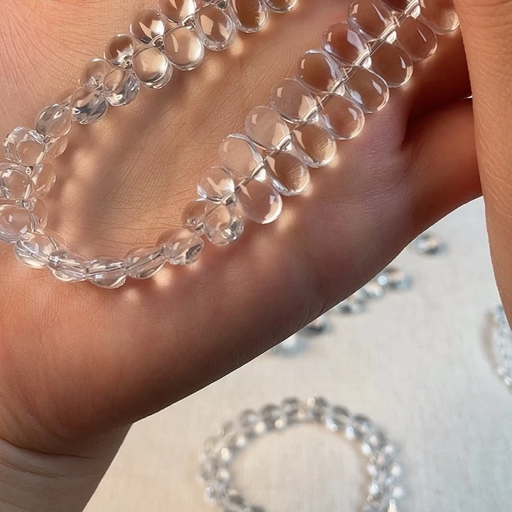 无非金属手串白水水滴手牌